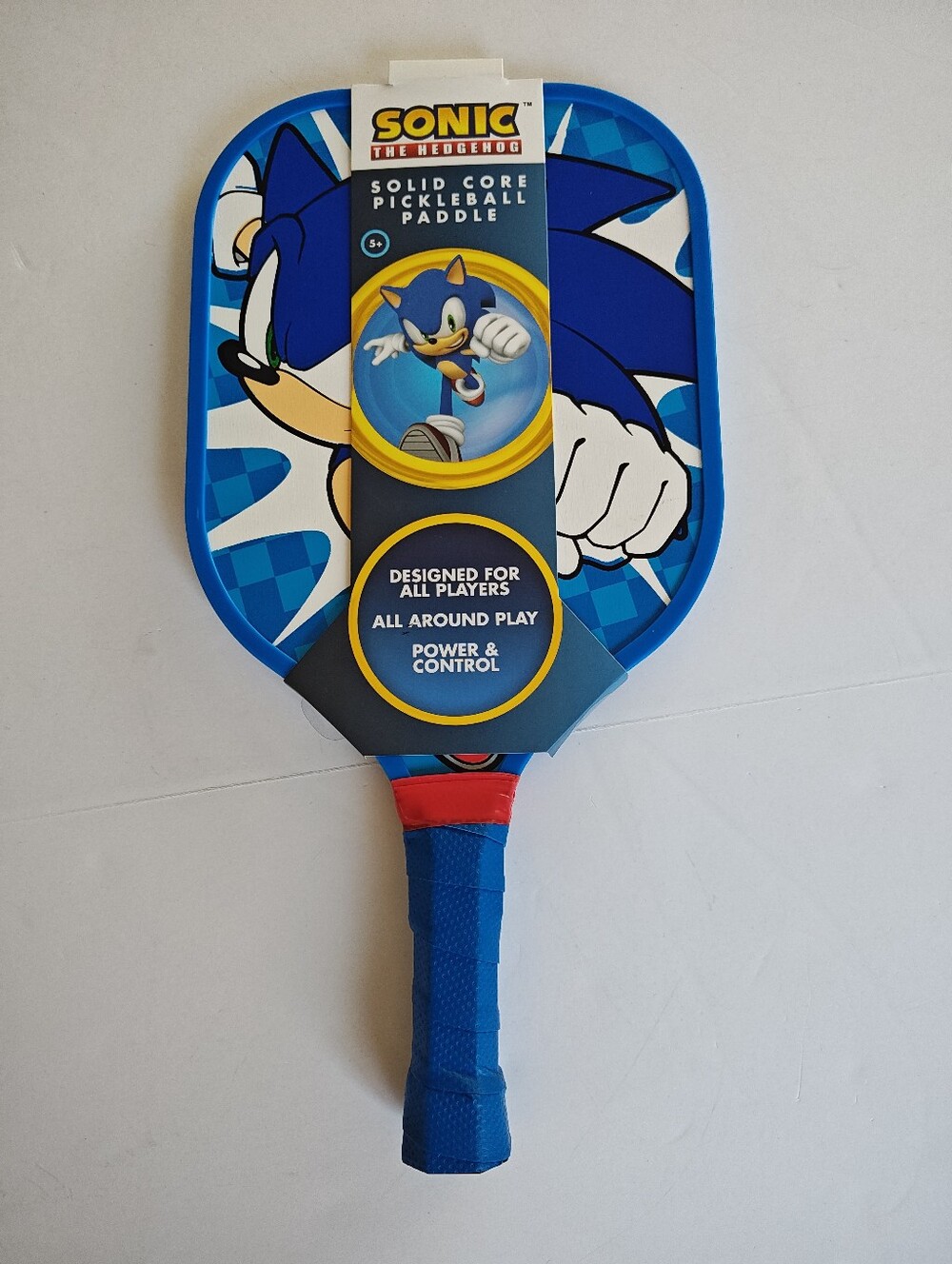 Sonic The Hedgehog Pickleball Paddle Solid Core